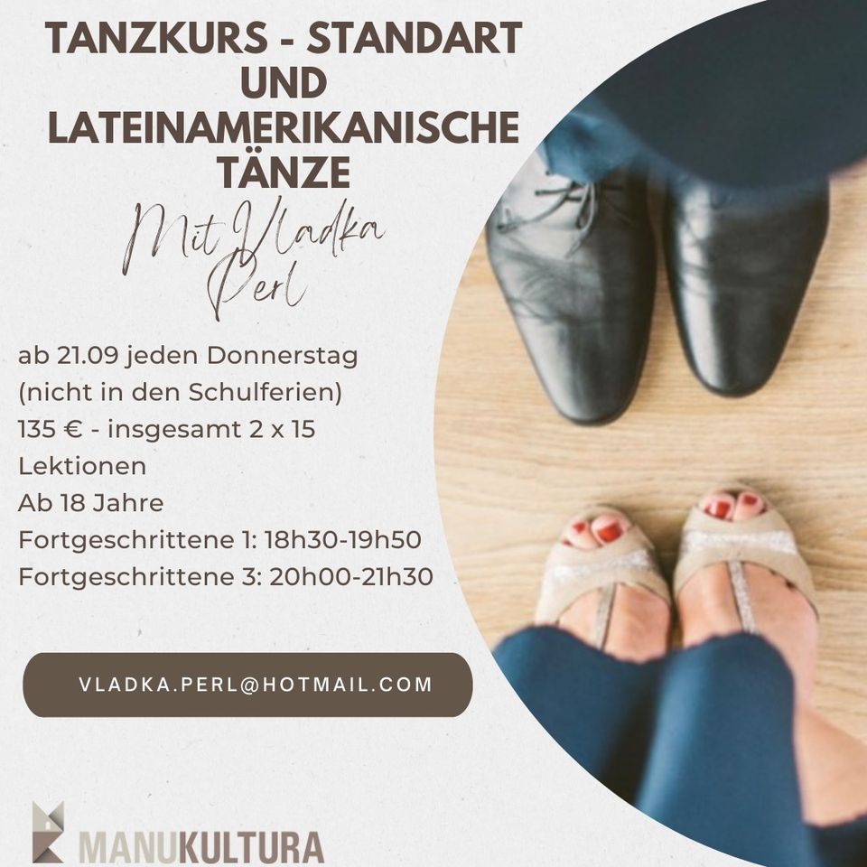 DANCE COURSE - STANDARD AND LATIN AMERICAN DANCES - With VLADKA PERL