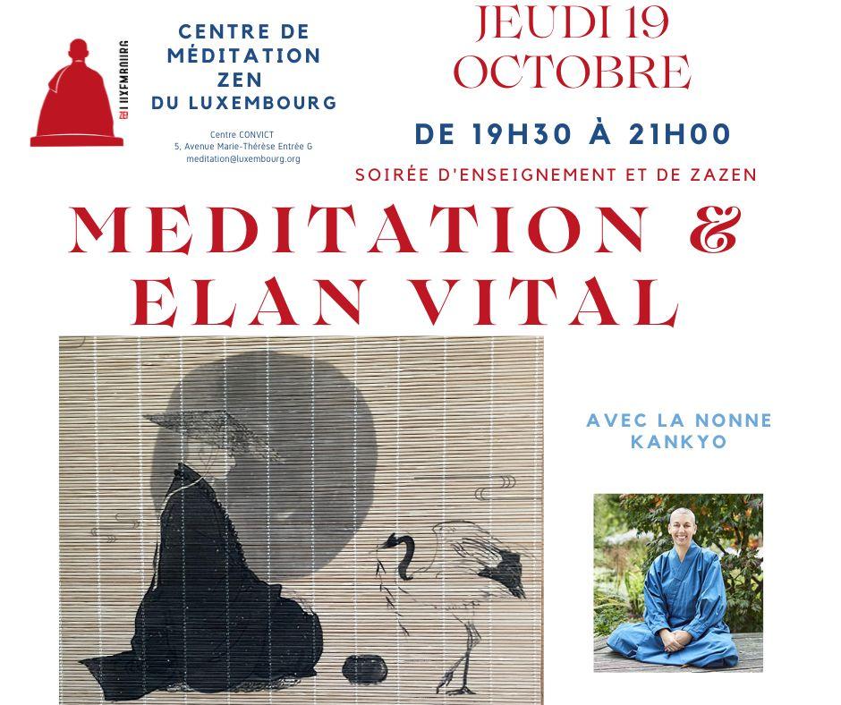 Méditation et élan vital