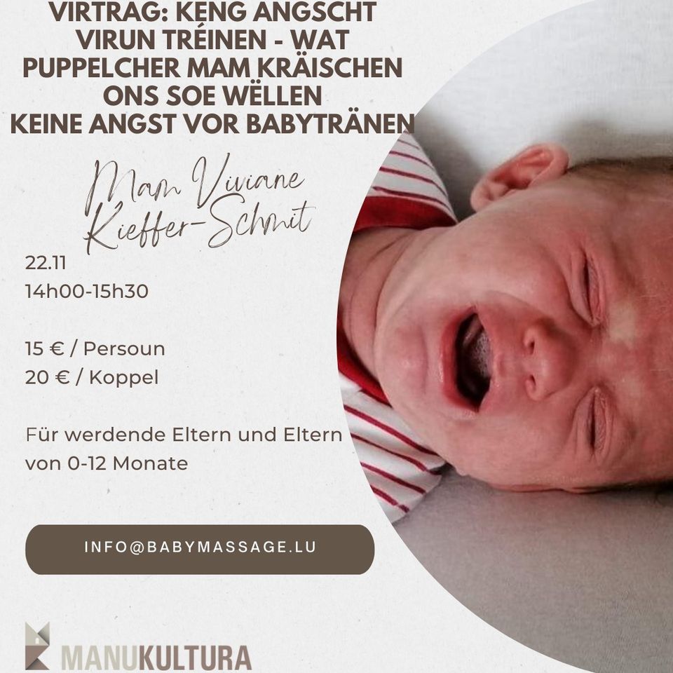 Conference: What crying babies tell us
