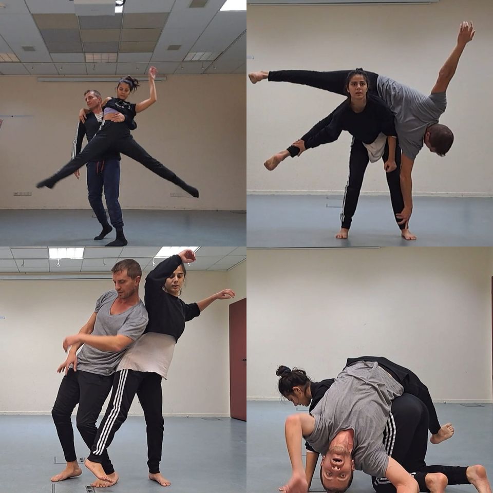 Contact Improvisation Dance (Warm up & Class & jam)