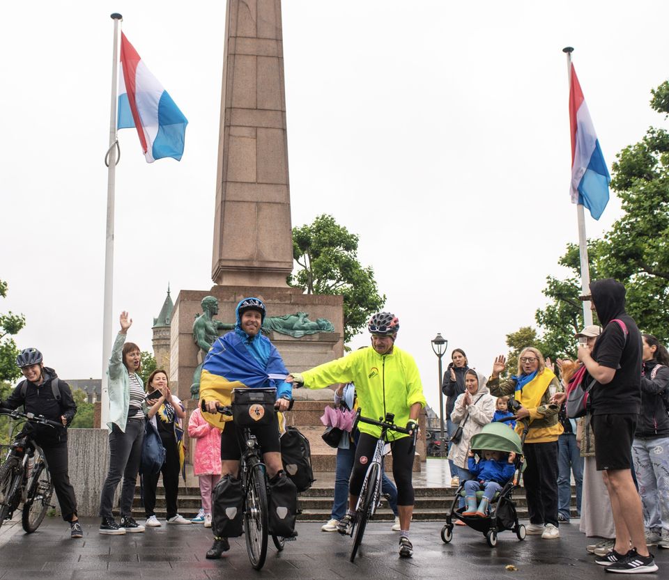 Rencontre avec Michael Merten - Impressions d'un voyage caritatif à vélo du Luxembourg à Kiev