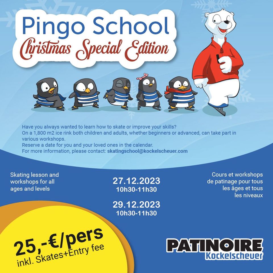 Édition spéciale de Noël de l'école Pingo