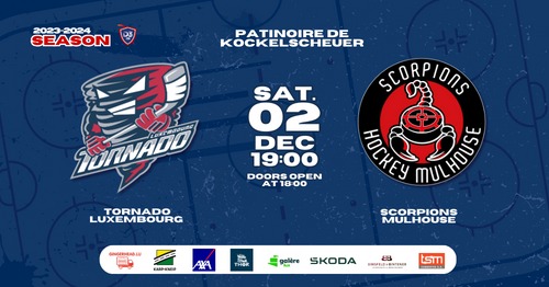 Hockey : Tornado Luxembourg vs Scorpions mulhouse