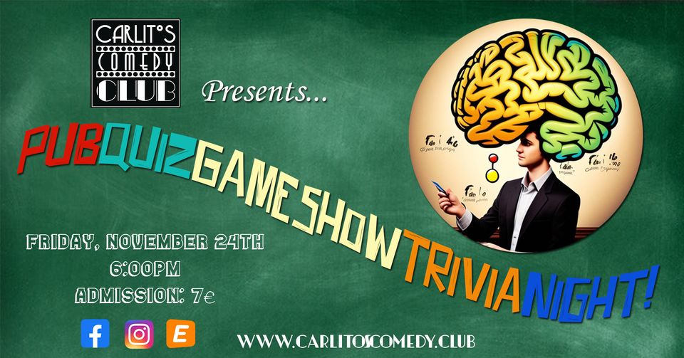 Pubquizgameshowtrivianight!