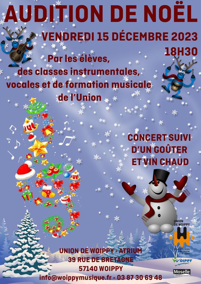 Audition de Noël 2023