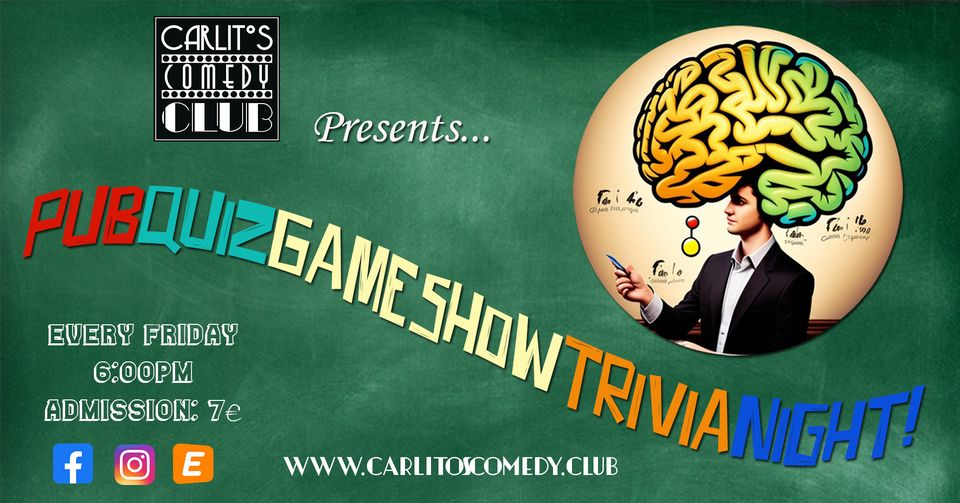 Pubquizgameshowtrivianight!