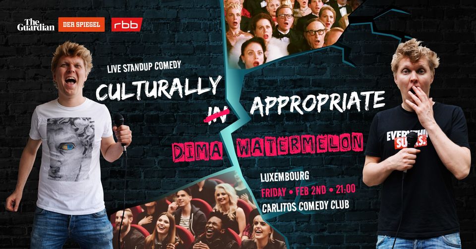 Culturally inappropriate: English stand-up comedy