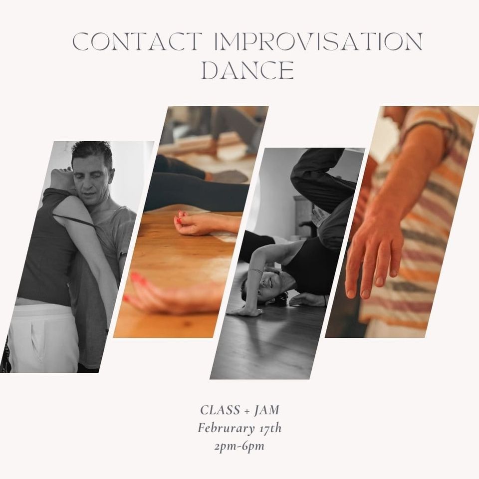 Contact Improvisation Dance Class and Jam