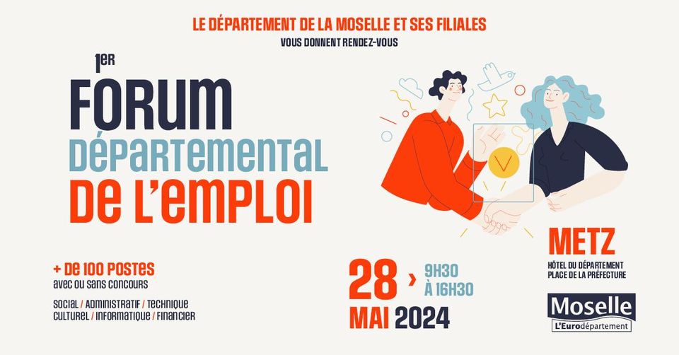 1st Departmental Employment Forum in Moselle