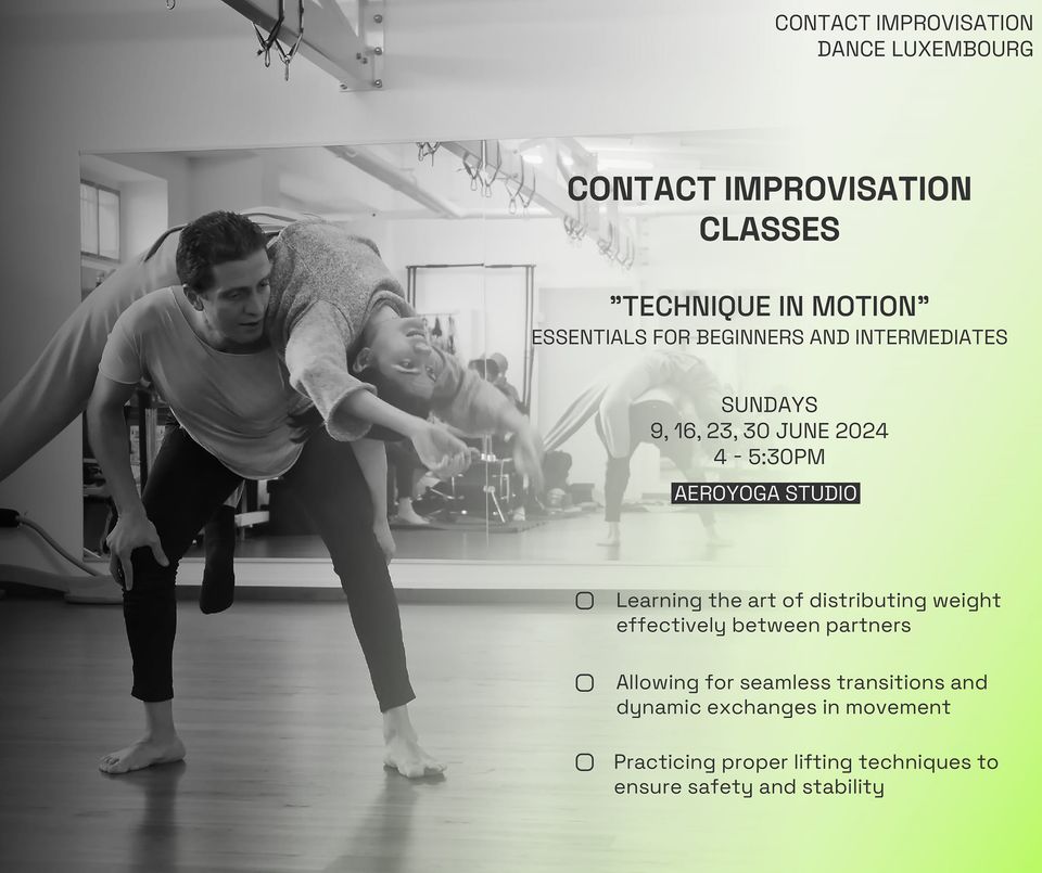 Contact Improvisation Dance Classes