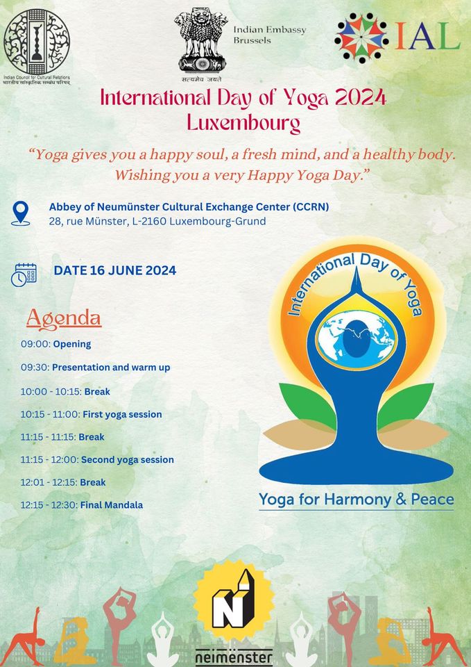 International Day of Yoga ️️ 2024 - 10th anniversary