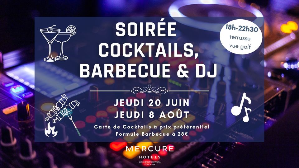 Afterworks Cocktails, DJ  Barbecue