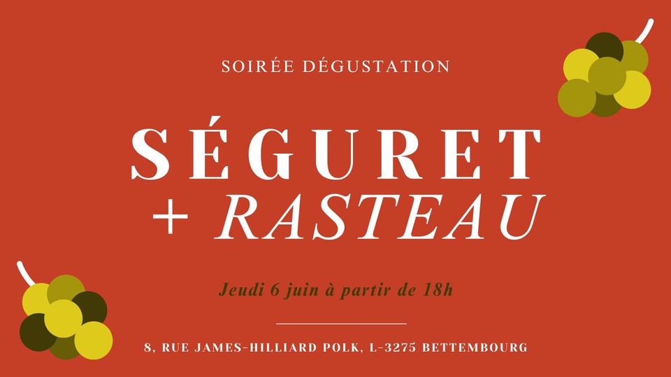 Séguret + Rasteau evening