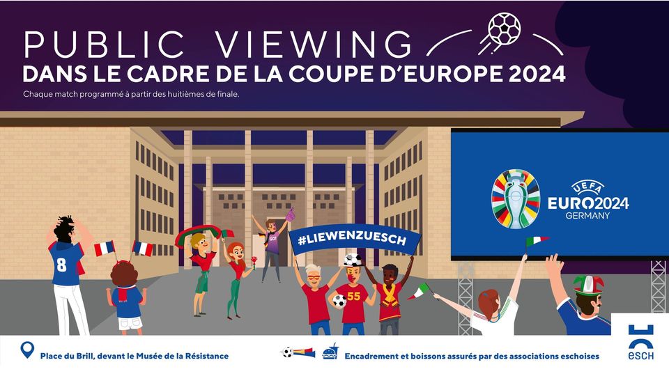 Euro 2024 - Public Viewing à esch