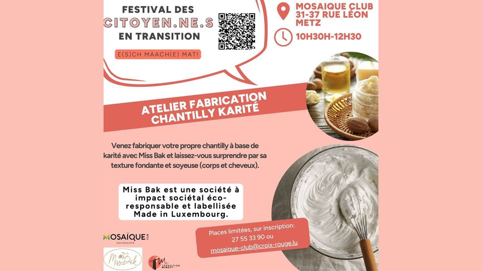 Atelier Chantilly Karité