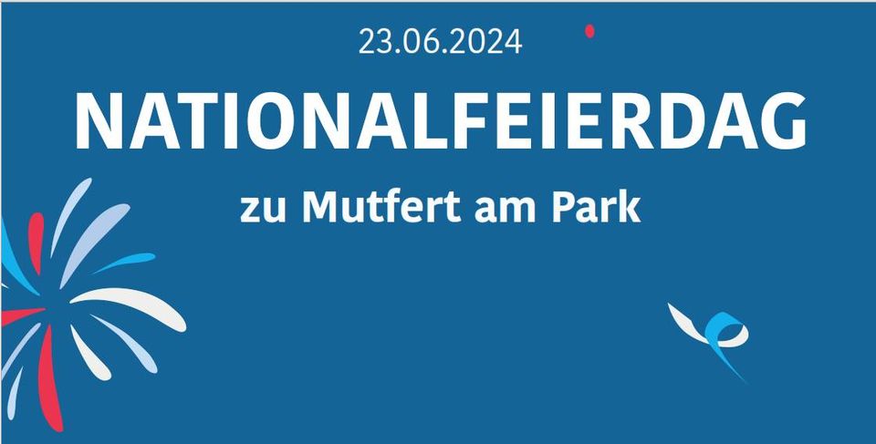 National holiday in Mutfert am Park