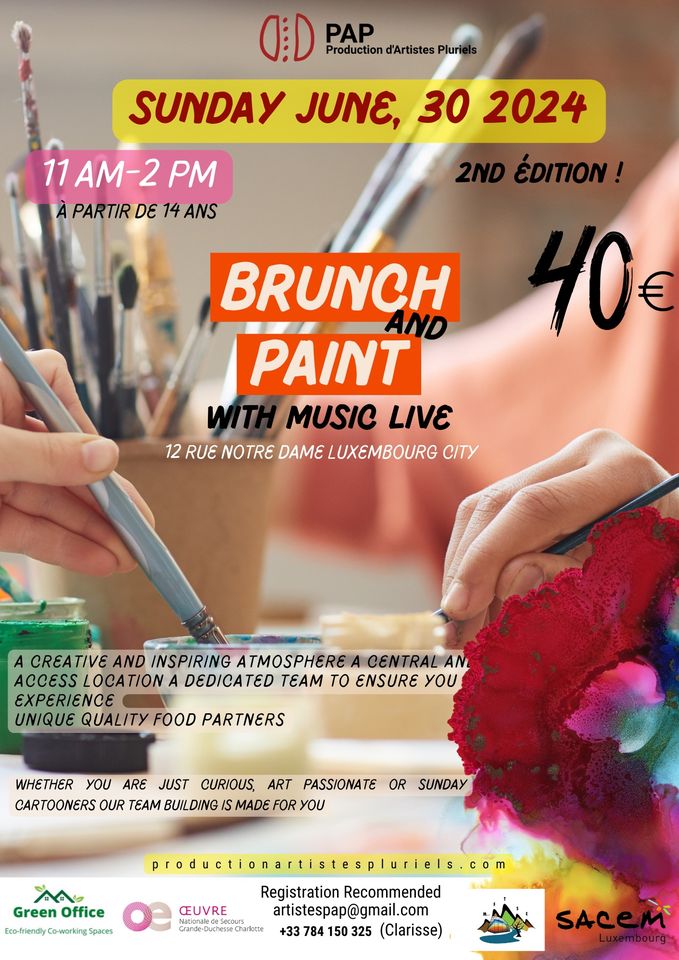 Brunch and Paint 2nd edition