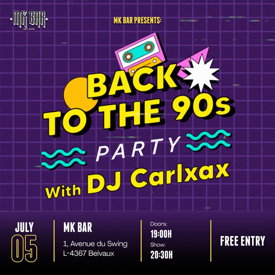 Back to the 90's with DJ Carlxax