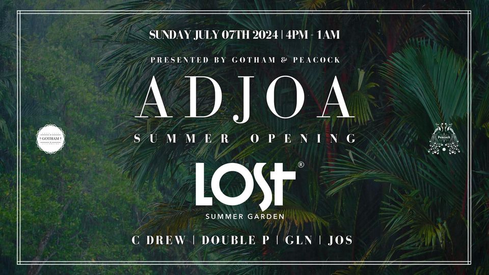 Adjoa summer opening