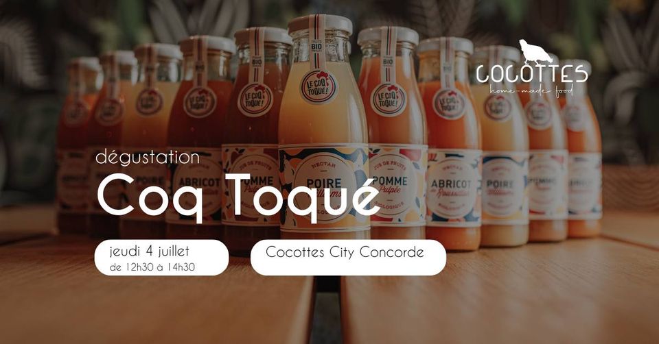 Coq Toqué Tasting - Cocottes City Concorde
