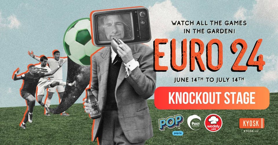 Euro24 in the garden - Knockout stage