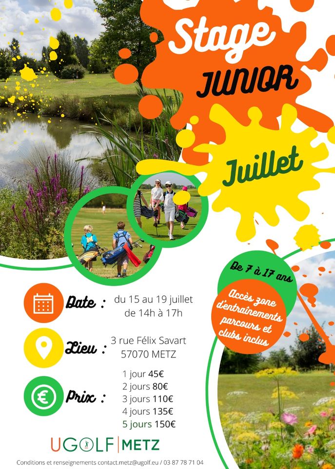 Stage Junior Juillet