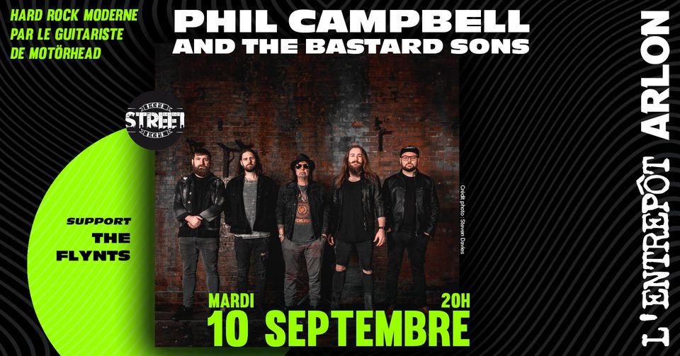 Phil Campbell and the bastard sons + The Flynts