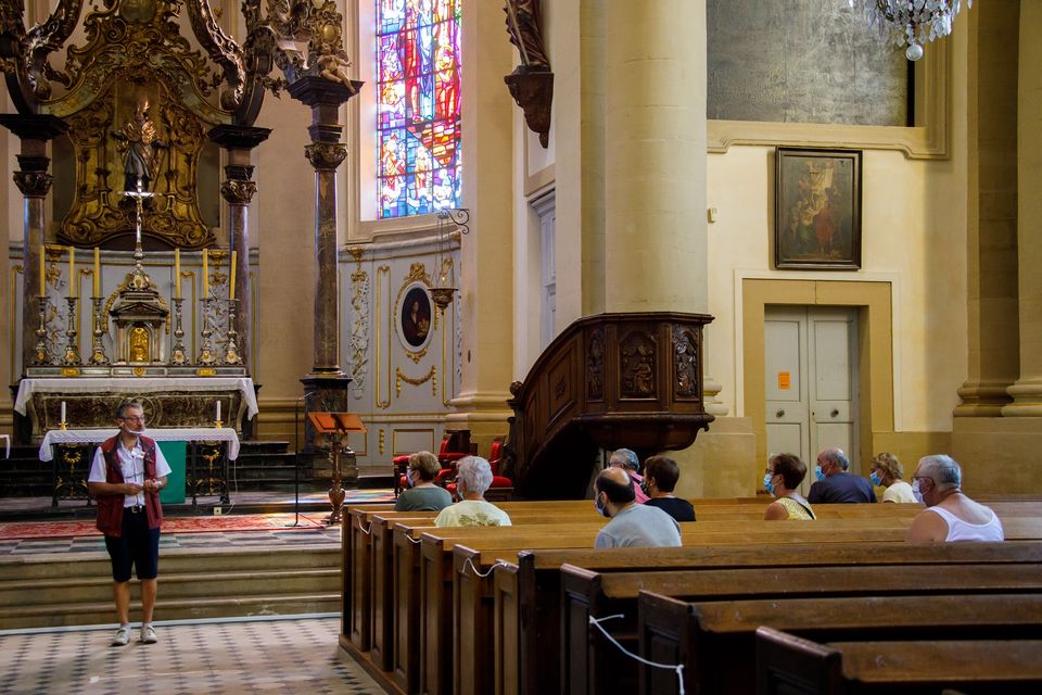 Eglise St maximin en 2 temps