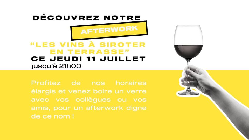 Afterwork: Wines to sip on the terrace - Wine Not?