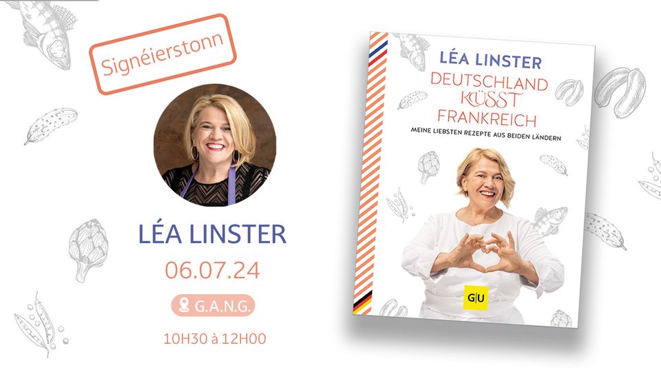 Signing session: Léa Linster