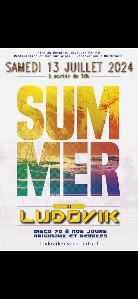 Summer disco dj Ludovik