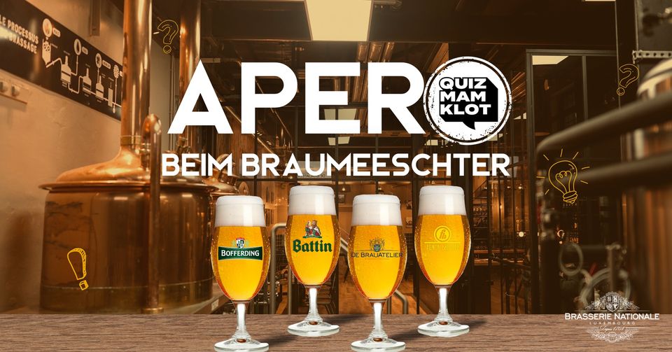 Aperitif at the brew master's - Quiz with Klot edition