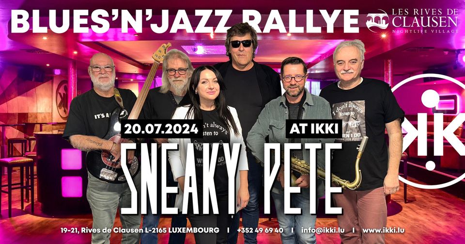 Sneaky pete: Blues'n'jazz Rallye 2024