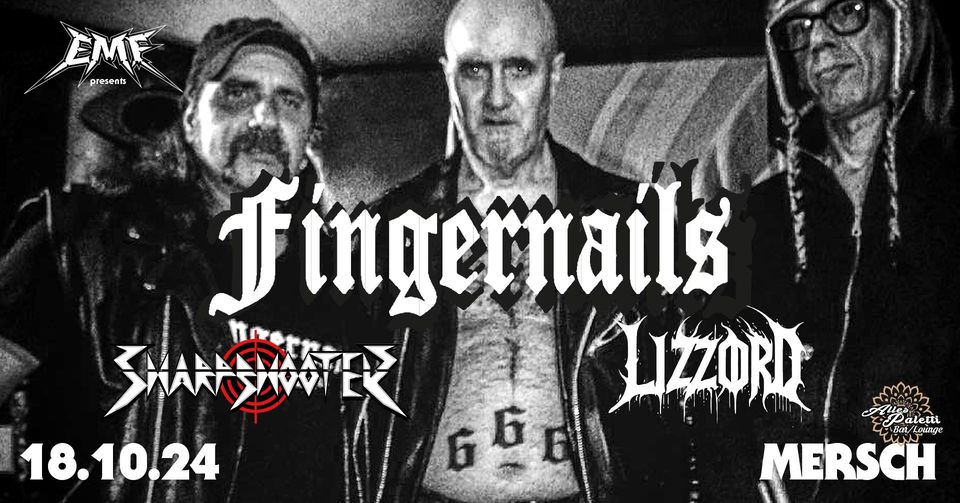 Fingernails - Sharpshooter / Lizzord - metal