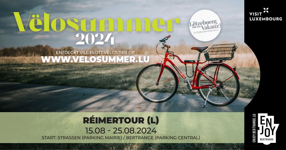 Vëlosummer  Réimertour - Group Ride