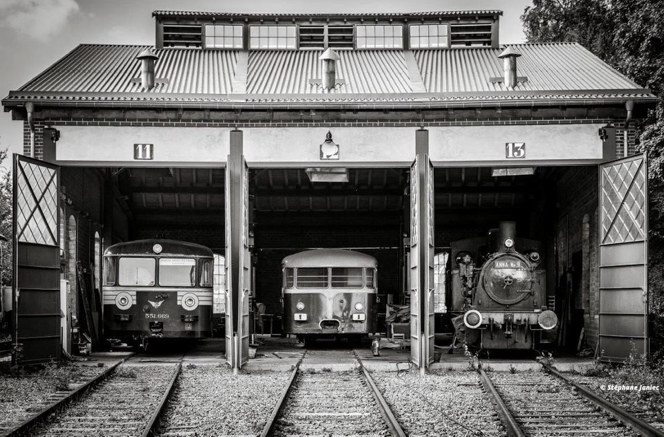 Visite guidée des remises ferroviaires