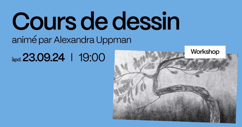 Cours de dessin animé par Alexandra Uppman