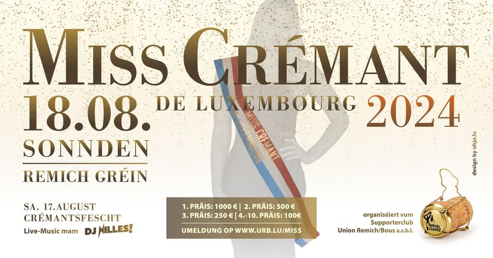 Miss Crémant de Luxembourg 2024