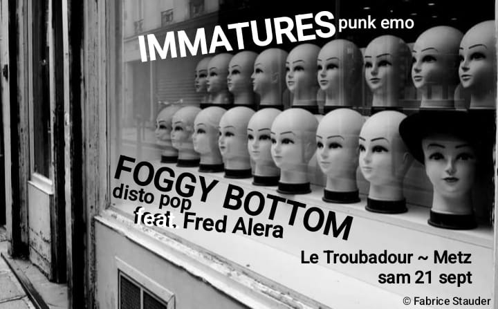 Immatures + Foggy Bottom feat. Fred Alera