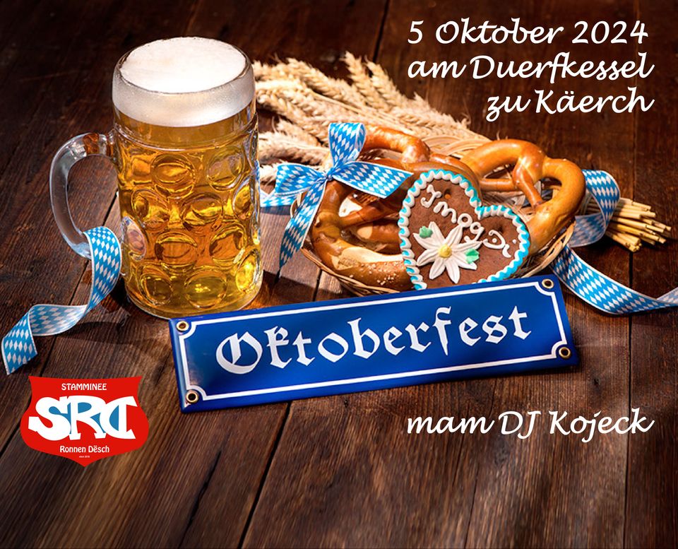 Oktoberfest 2024 at Duerfkessel in Käerch