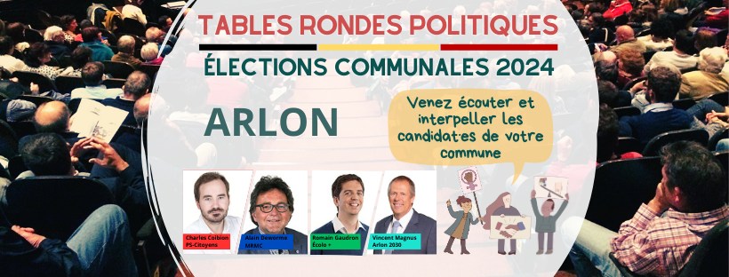 Political Roundtable in Arlon - 2024 Municipal Elections