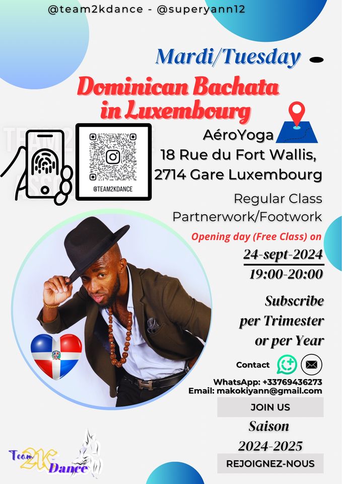 Dominican Bachata first and free class