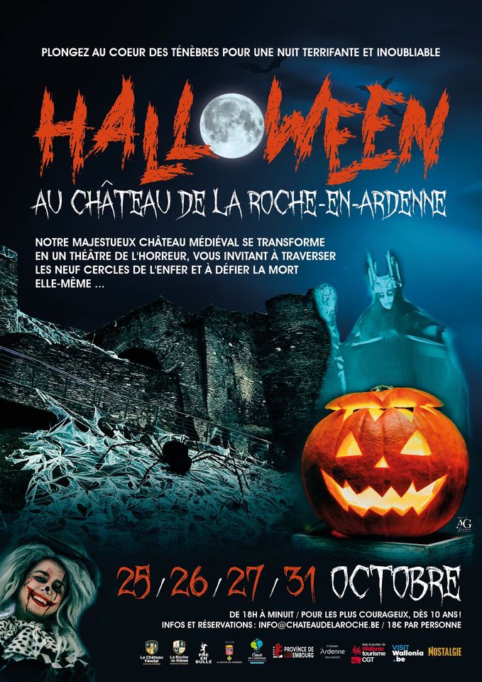 HALLOWEEN AU CHÂTEAU DE LA ROCHE-EN-ARDENNE