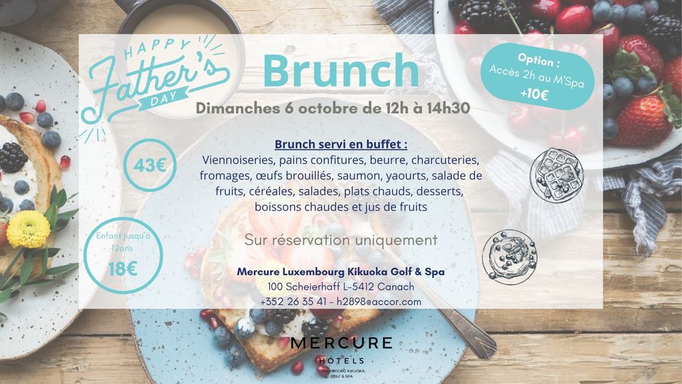 Brunch Fête des pères