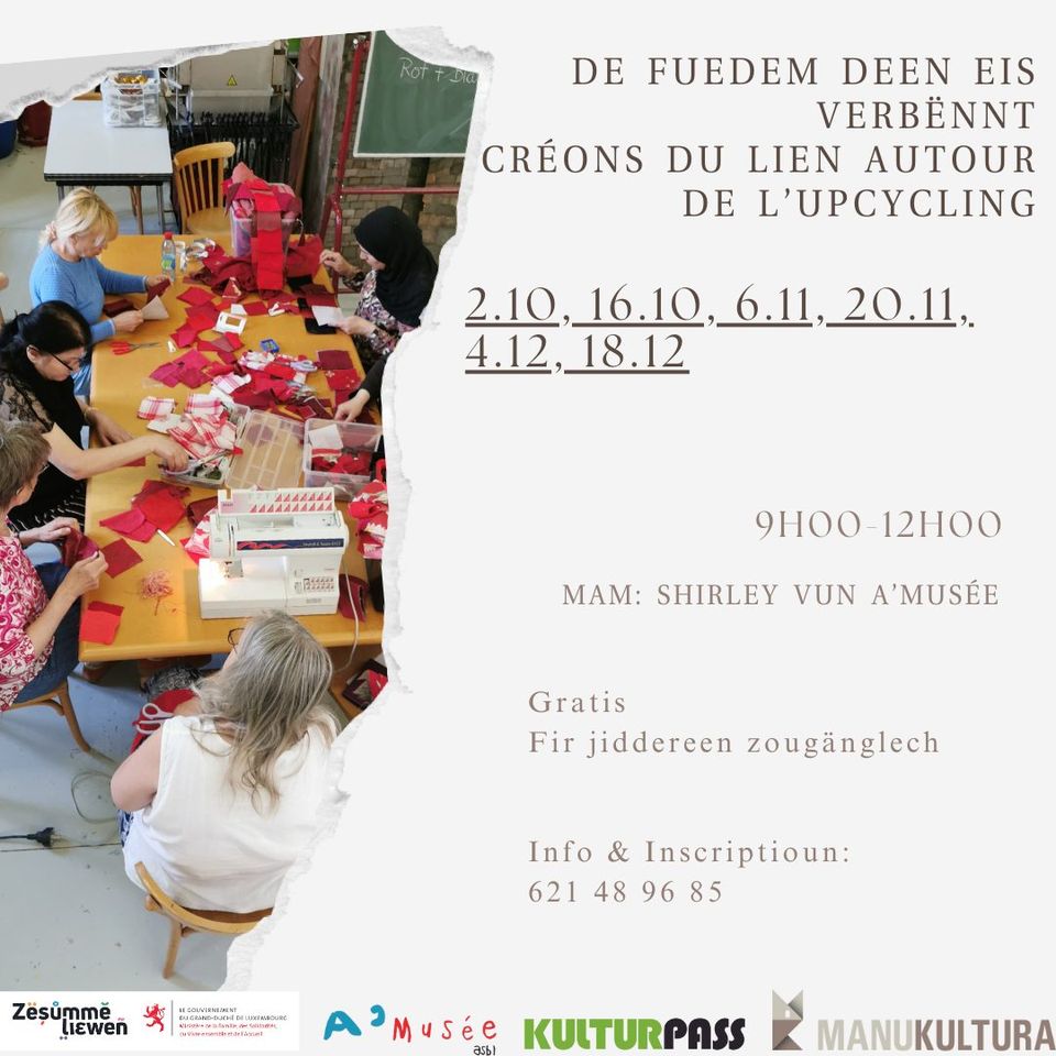 Le fil qui nous relie avec l'upcycling