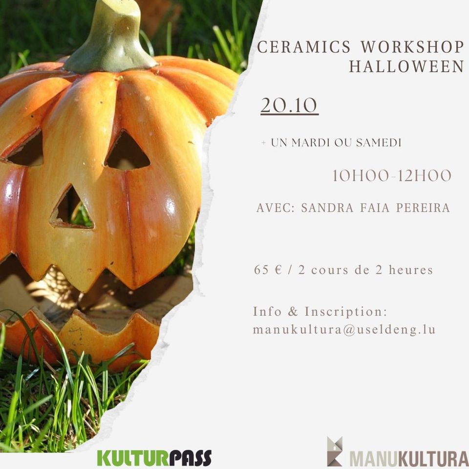 Ceramic workshop - halloween