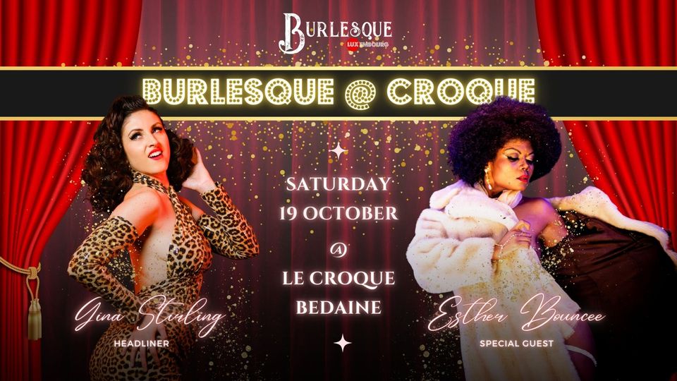 Spectacle Burlesque d'Automne au Croque Bedaine à Luxembourg