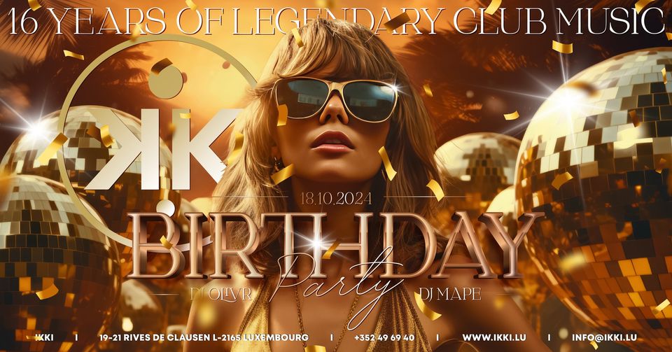 Ikki's Birthday - DJ Olivr & DJ Mape