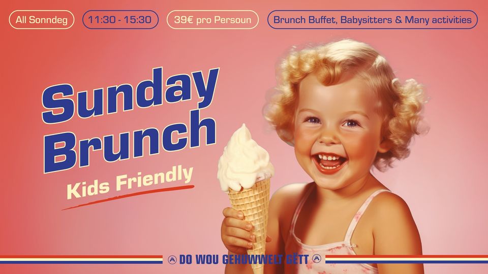 Schäiner Brunch du Dimanche - Buffet Brunch & Coin Enfants!