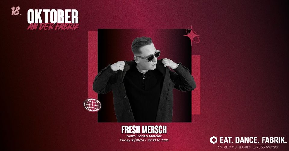 Fresh mersch avec Dorian Mercier